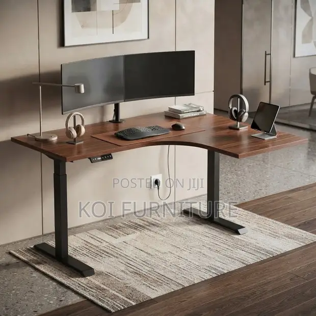 1.4m Electric Adjustable Sit-Stand Desk - 1