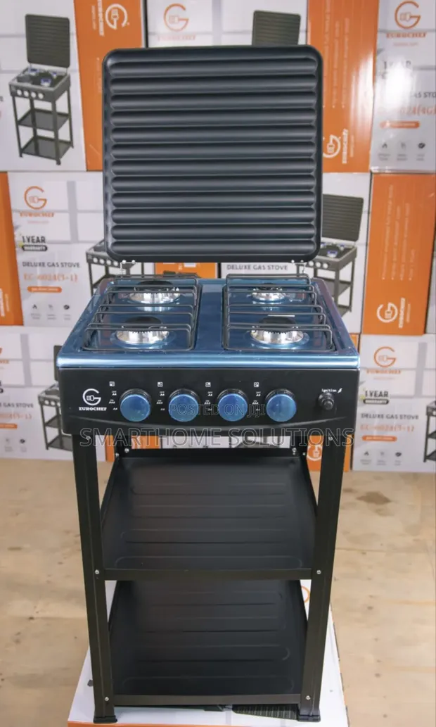 Eurochef Cooker Kamili ya Gesi na Standi - 1