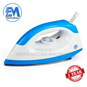 ElectroMate EM Dry Iron Box 1000W, Udhibiti wa Joto wa Gia 5