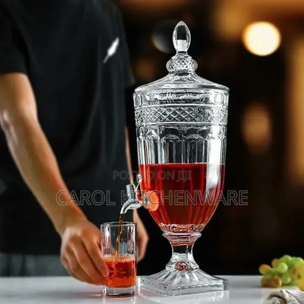 3 Litre Glass Juice Dispenser - 1