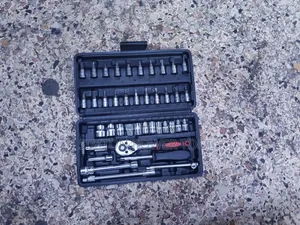 46-Piece 1/4-Inch Drive Socket and Bit Tool Set