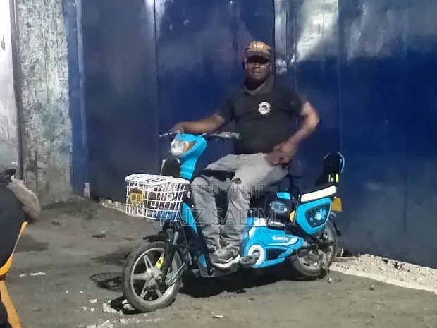 Sunra Scooter ya Umeme 2020 Bluu - 1