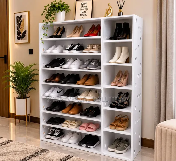 Executive Wooden Shoe Rack - 1