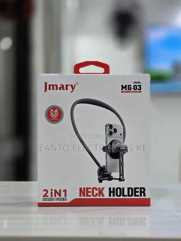 Jmary MG-03 Magnetic Neck Mount Holder for POV Shooting - 1