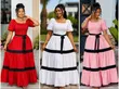 100K Maxi Sundress ya Wanawake - Nyekundu - 2