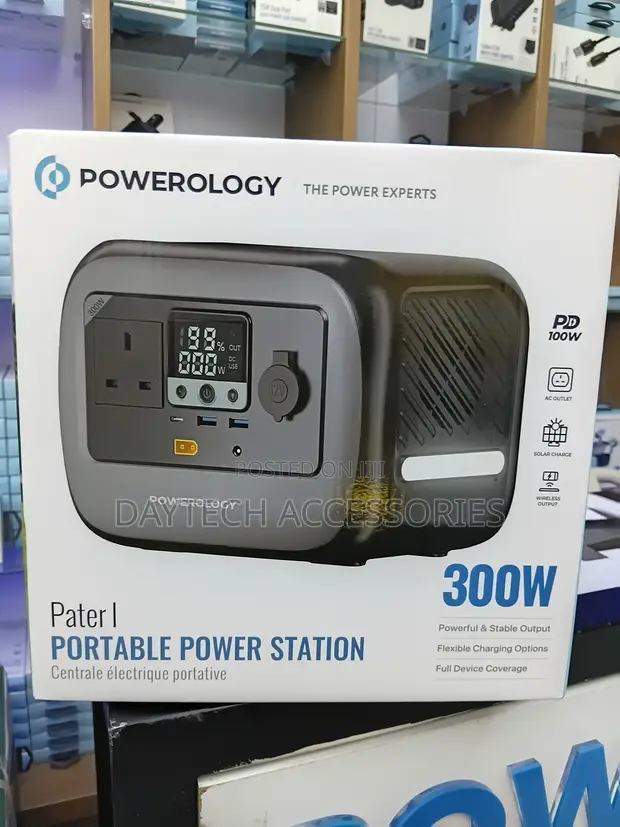 Powerology Pater I Portable Power Station 300W - 1