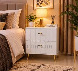 Brand New Rectangular Bedside Table