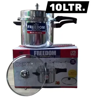 Ramtons 10L Pressure Cooker na Kifuniko cha Kioo cha Ziada