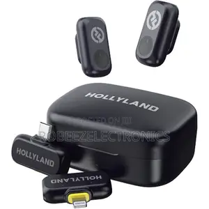 Hollyland Lark 1 Mic Isiyo na Waya kwa Watu 2 (USB-C/Lightning)