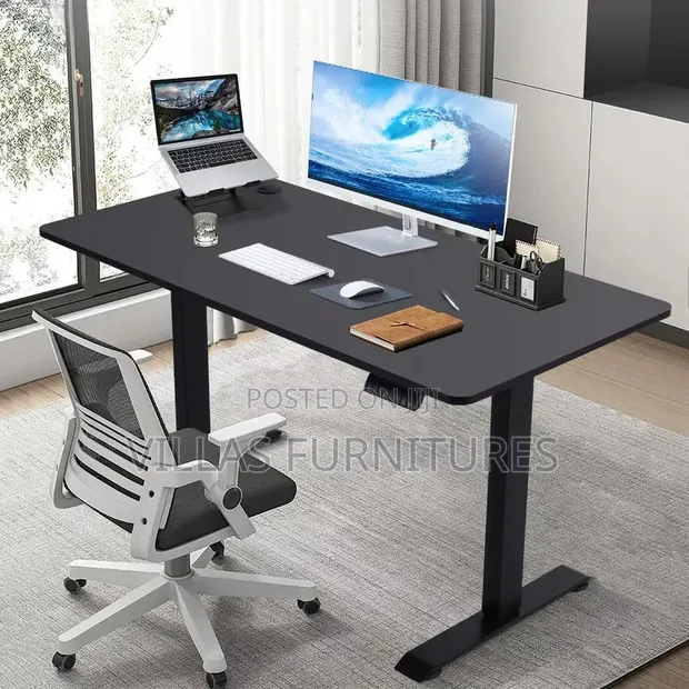 Digital Modern Electric Adjustable Height Desk - 1