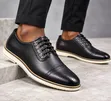 Viatu vya Ngozi vya Berluti vya Kiume vya Smart Casual - 4