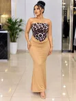 Women's Maxi Skirt - High Waist Long Skirt - 1