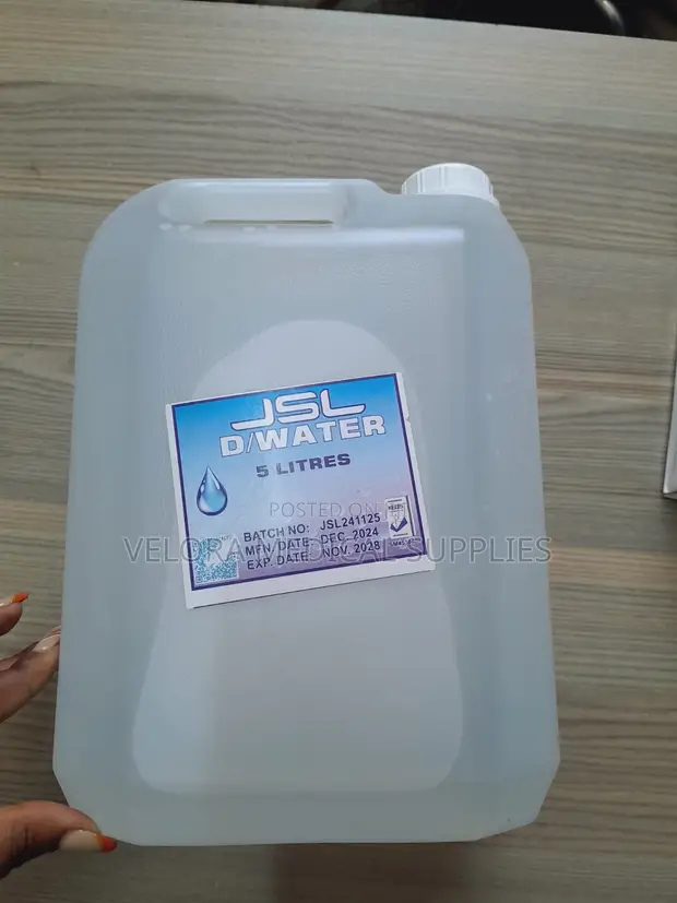 Distilled Water - Medical & Laboratory Use - 1