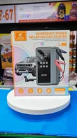 JEQANG Car Battery Jump Starter & Tyre Compressor ya Dijitali - 2