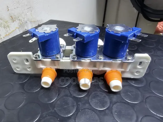 Washing Machine 3-Way Water Inlet Solenoid Valve - 1