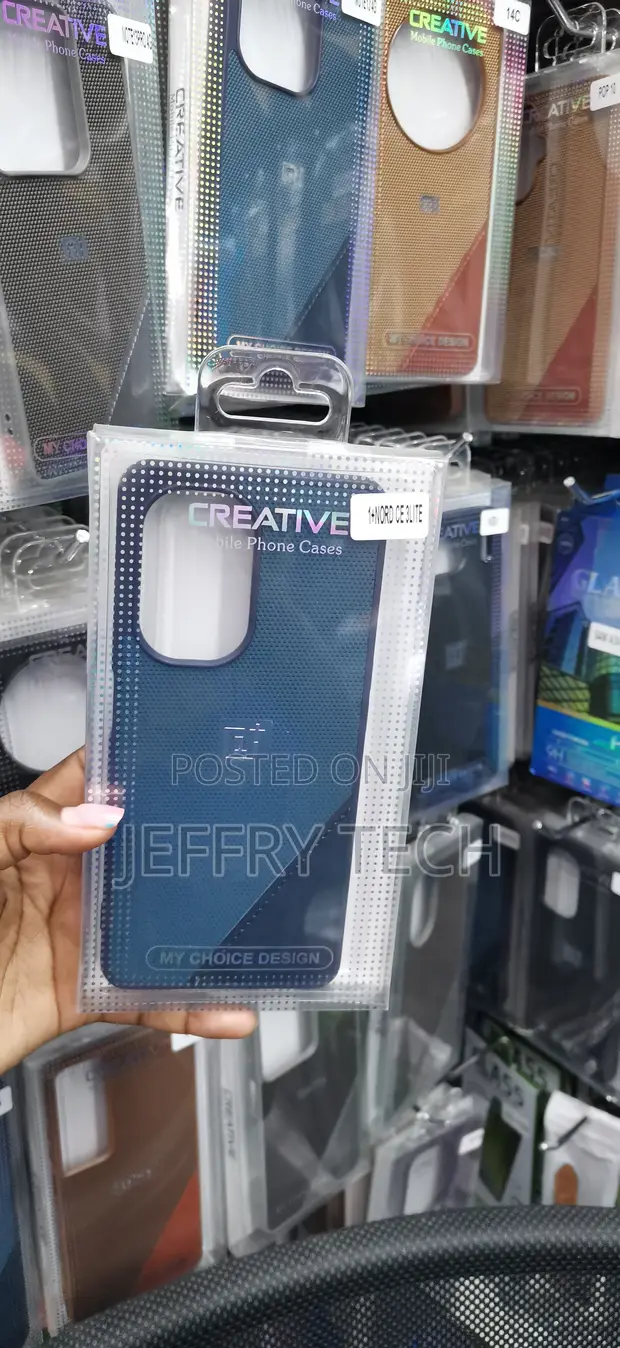 Creative Blue Carbon-Fiber Case for OnePlus Nord CE 3 Lite - 1