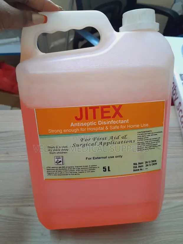 Jitex Antiseptic Disinfectant Solution (5L) - 1