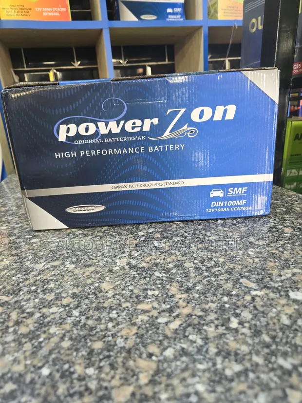 Powerzon DIN100 Car Battery - German Technology - 1