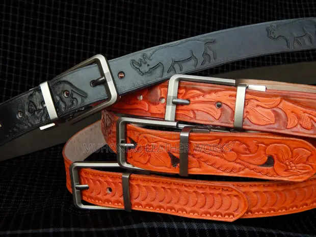 Handcrafted Leather Belts - 1