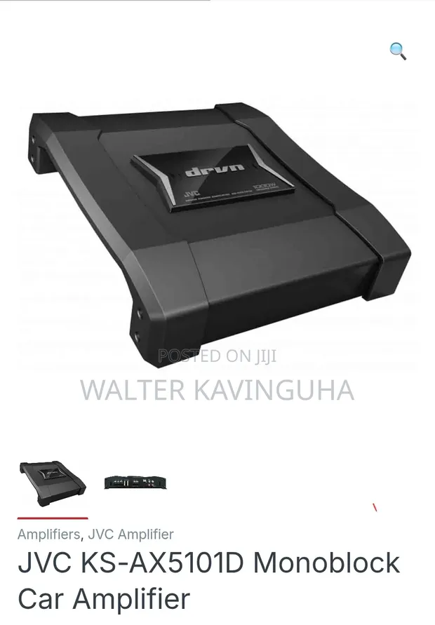 JVC KS-AX5101D Amplifier ya Mono 1000W - 1