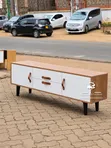 Oak White 5ft TV Stand - 2