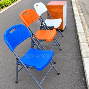 White Plastic Folding Chairs - Event & Conference