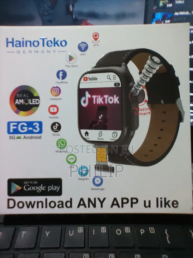 Brand New Smartwatch 64GB ROM, 4GB RAM with SIM Slot - 1