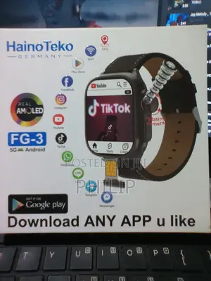 Smartwatch Mpya 64GB ROM, 4GB RAM na Slot ya SIM