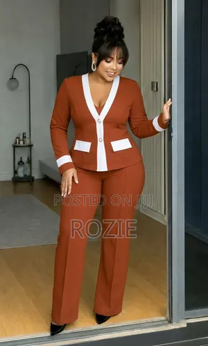 Women's 2 Piece Jumpsuit with Blazer