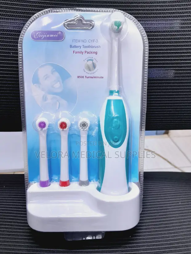 Electric Battery Toothbrush Family Pack - G-07 - 1