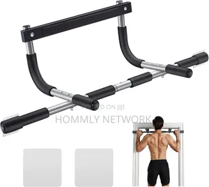 Heavy Duty Door Pull Up Bar - No-Screw Portable