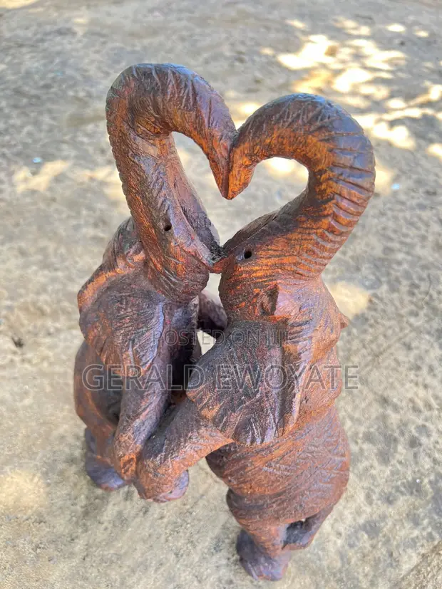 Elephant Carving - Multicolor - 1