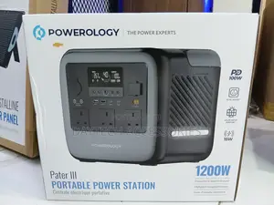 Powerology Portable Power Station 700W, 472.5Wh