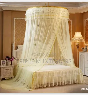 Quality 6x6 Round Mosquito Net - King Size