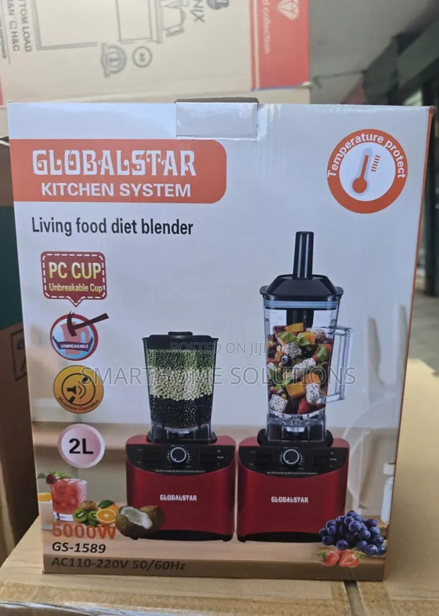 Globalstar 2-in-1 Commercial Blender - 1