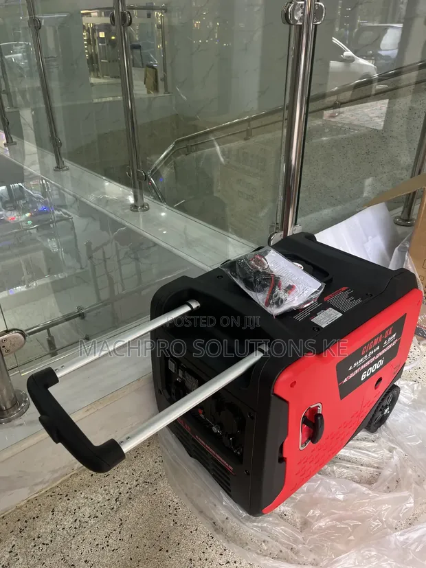 Heavy Duty CIGMA-UK 7500i Generator - 5.0kW Running Watts - 1