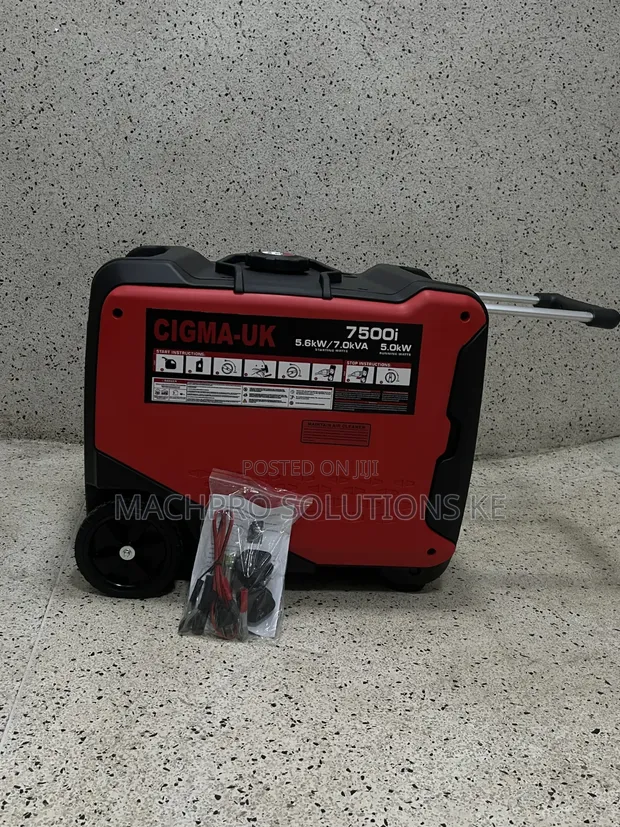 CIGMA-UK 7500i Digital Inverter Generator (7.0kVA) - 1