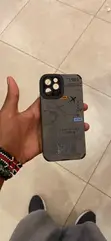 Kifuniko Kipya cha Simu cha Brown Leather kwa iPhone 12 Pro - 2