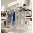 Vintage Crystal-Cut Highball Glass Set (Set of 6) - 1