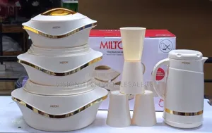 8pcs Milton Pearl Combo Hotpots & Flask