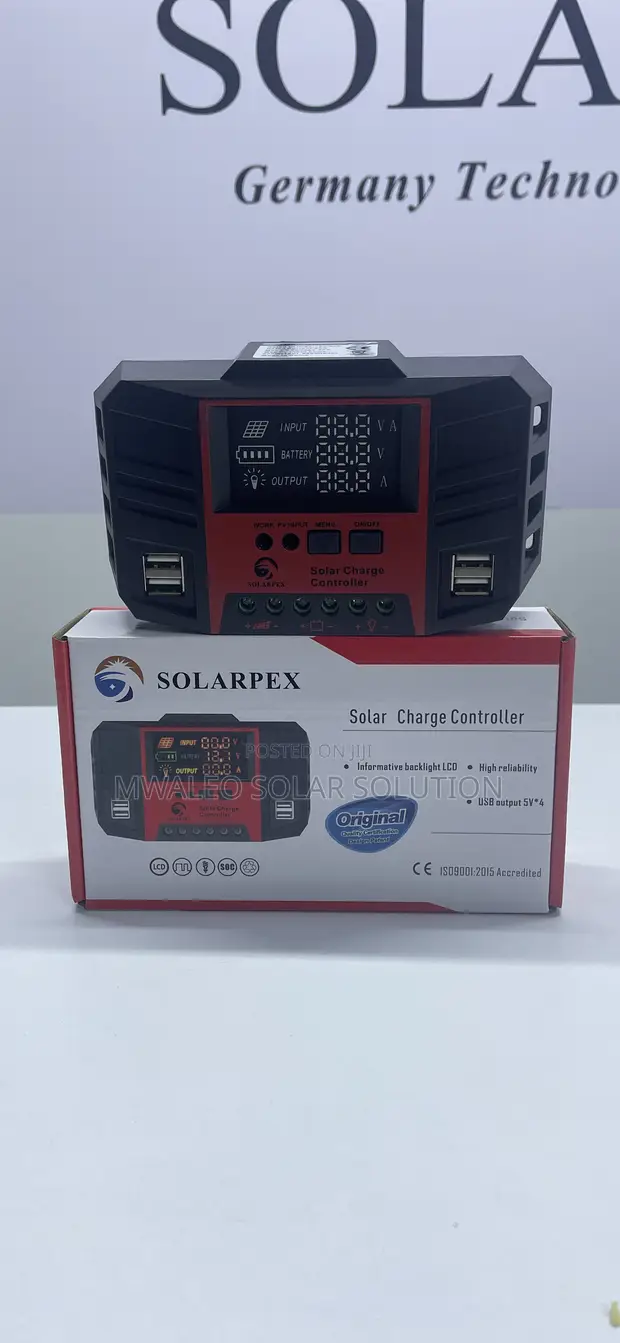 Solarpex 20A Solar Charge Controller - 1