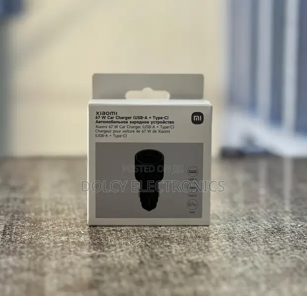 Xiaomi 65W Car Charger (USB-A + Type-C) - 1