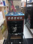 Premier Cooker 3 Gas Burner + 1 Umeme na Oven - 2