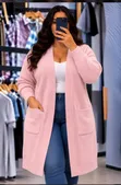 Cardigan Nyeupe Ndogo ya Wanawake - 11Kn - 1