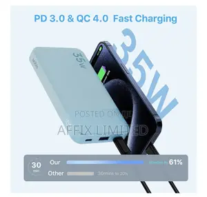 NOBIS 35W 10000mAh Power Bank Fast Charging