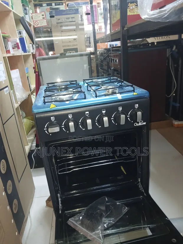 Olelon 50x55cm Free Standing Gas Cooker - 1