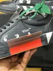 Off-White Low Vulcanized Leather Sneaker - 5
