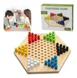 Mchezo wa Bodi wa Chinese Checkers wa Mbao - 3