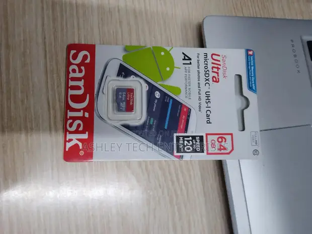 SanDisk 64GB Ultra Fast Memory Card - 1
