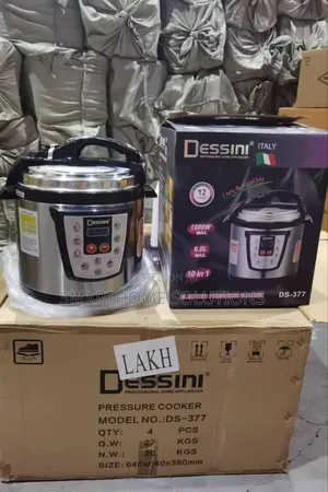 Dessini Pressure Cooker ya Lita 6